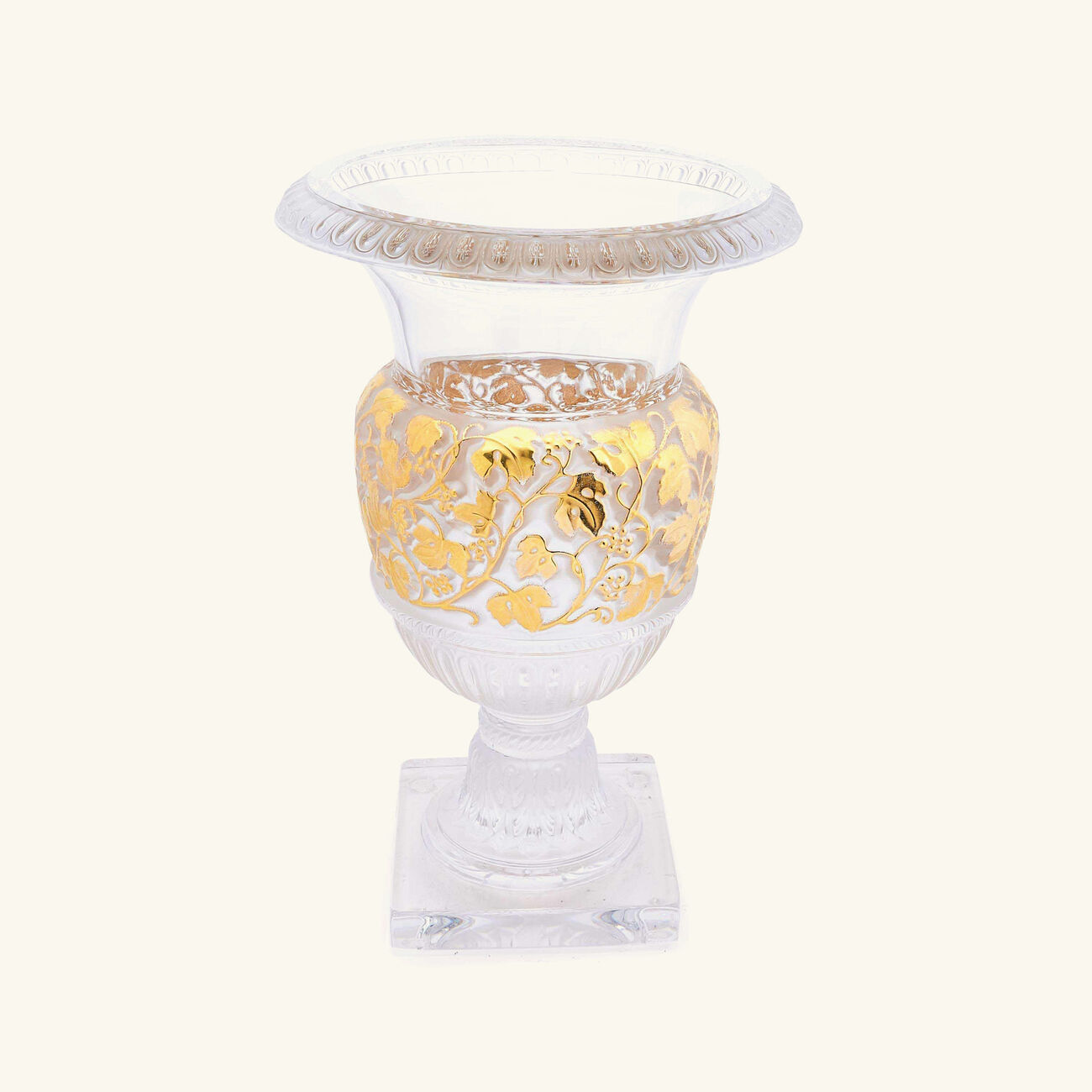 Versailles Vase Medium Gold lalique versailles vase medium gold