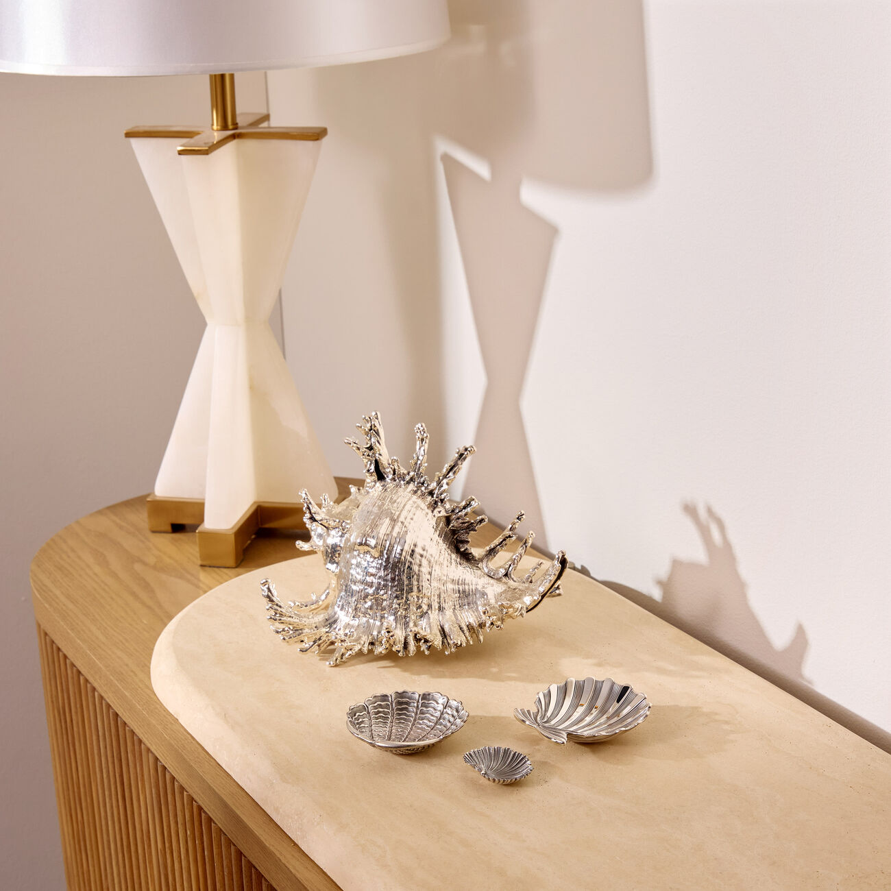 بوتشيلاتي وعاء مارينا فضي