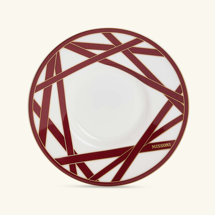 Nastri Coffee Cup & Saucer Red Set Of 2 missoni home nastri coffee cup saucer red set of 2