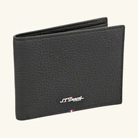 Neo Capsule Wallet Black st dupont neo capsule wallet black