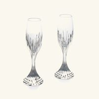 baccarat massena wine glass clear