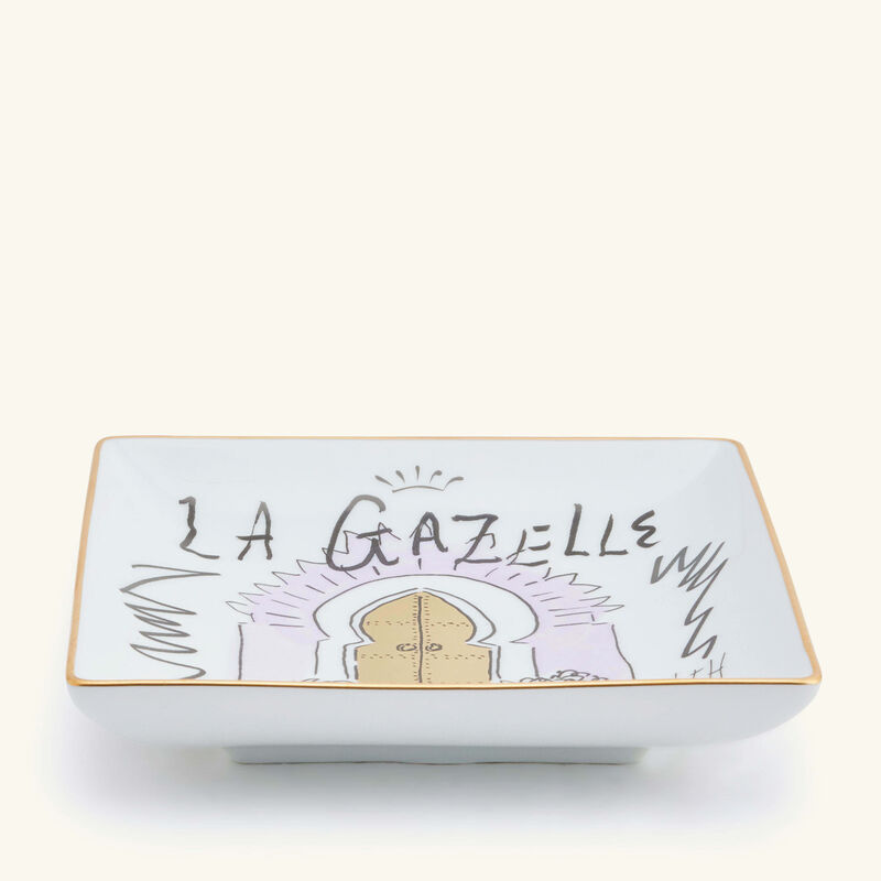 Designer Squared Vide Poche La Gazelle D'or ginori 1735 designer squared vide poche la gazelle d or