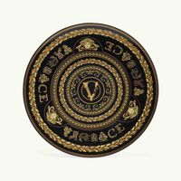 versace virtus gala plate round white 17cm