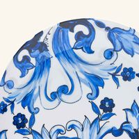 dolce gabbana casa blu mediterraneo dinner plate round 26cm set of 2