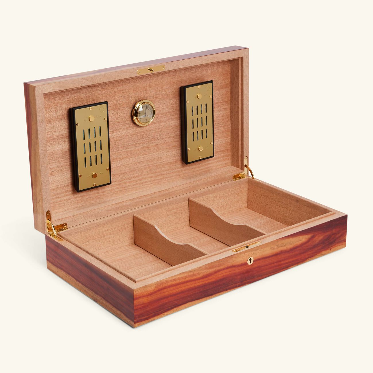 elie bleu classic cigar humidor red