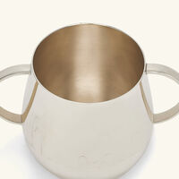 christofle savane baby cup silver