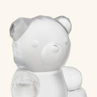 Teddy Air Sculpture Large Clear lalique teddy air sculpture large clear