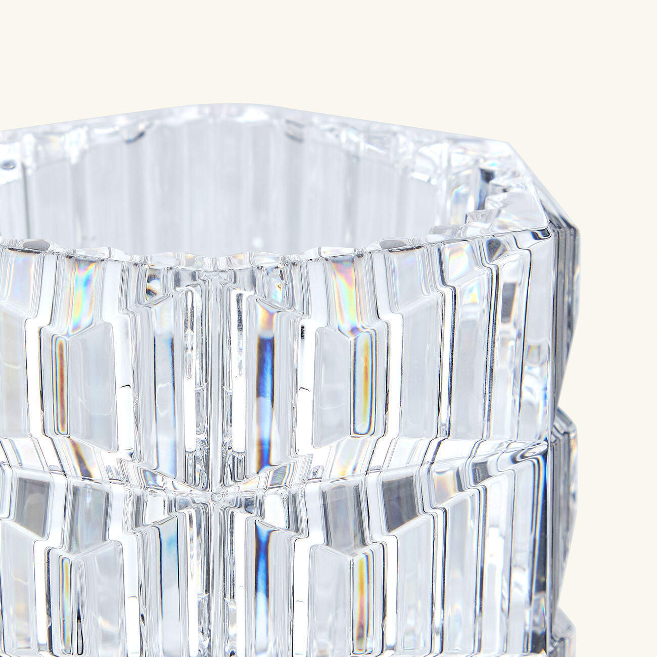 baccarat louxor votive candle holder medium clear