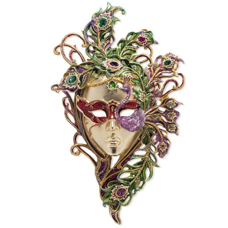 Venetian Maskwith Stand, large