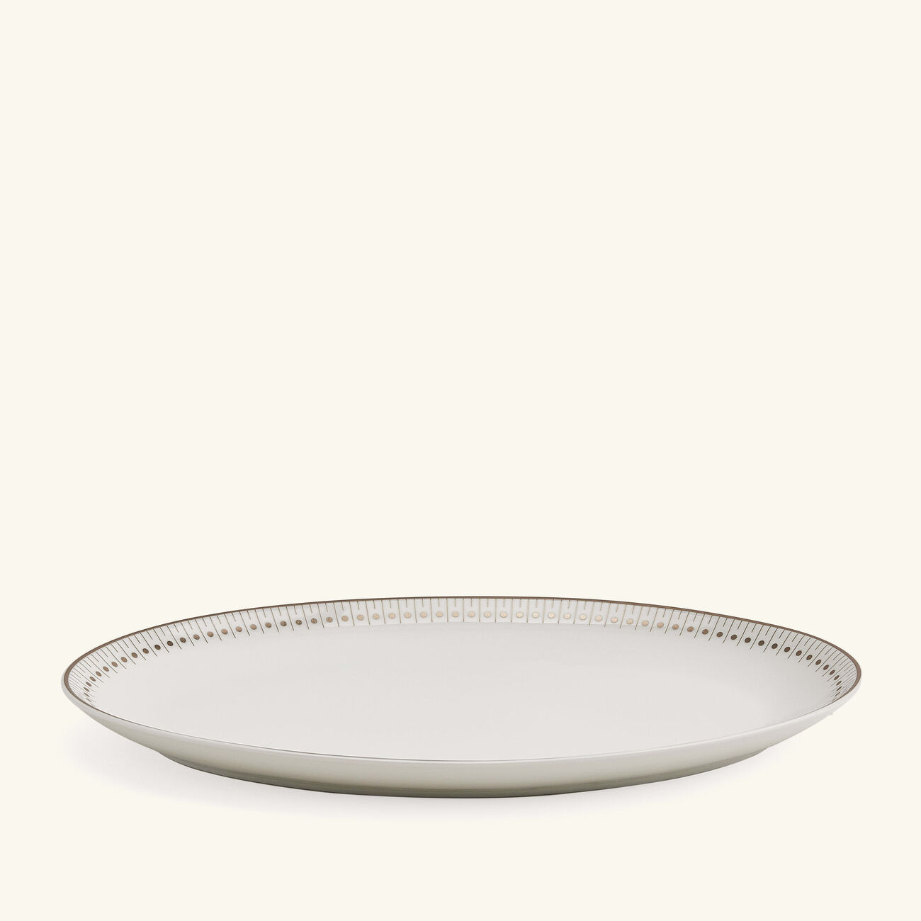 christofle malmaison imp riale serving platter oval white 28cm