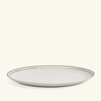 christofle malmaison imp riale serving platter oval white 28cm
