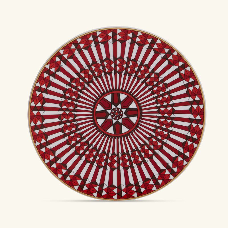 Arcadia Bread Plate Round Red 16cm baccarat arcadia bread plate round red 16cm