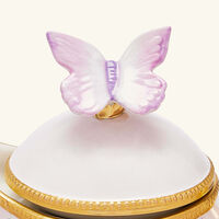 villari butterfly coffee tea pot pink