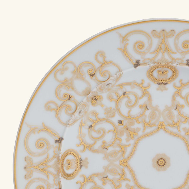 Medusa Gala Dinner Plate Round White 18cm versace medusa gala dinner plate round white 18cm