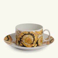 versace barocco 92 tea cup   saucer