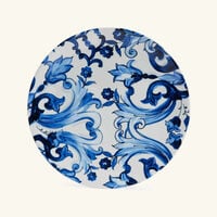 dolce gabbana casa blu mediterraneo charger plate round 31cm