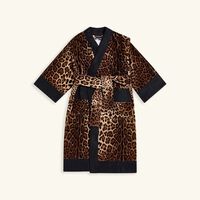 dolce gabbana casa leopard wooden picture frame brown 17x22cm