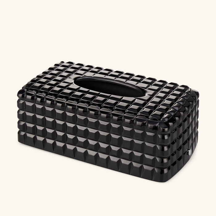 mario cioni   c luxe tissue box black
