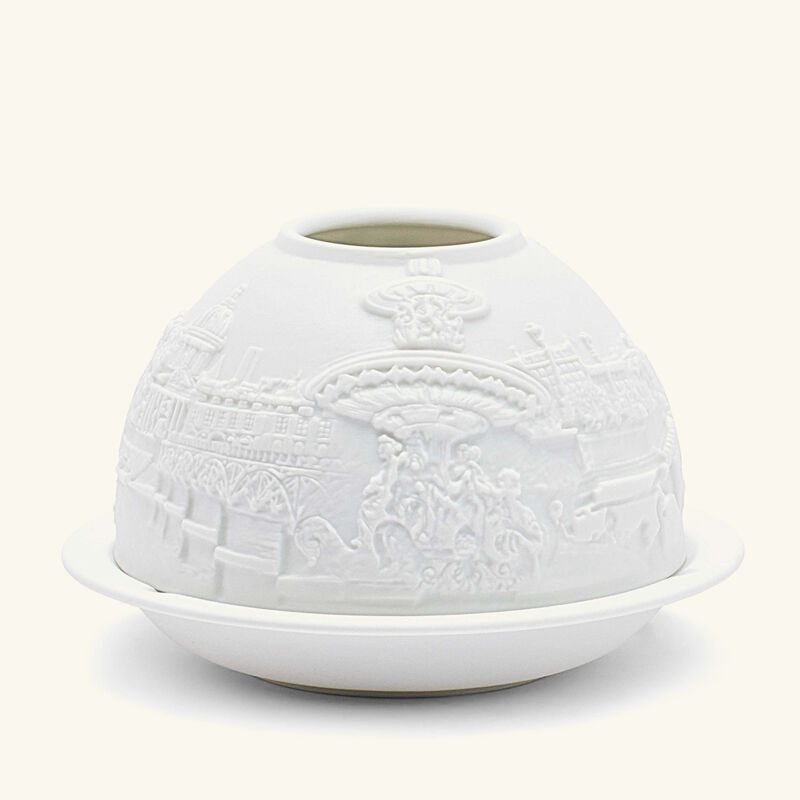 bernardaud paris along the seine led lithophanie