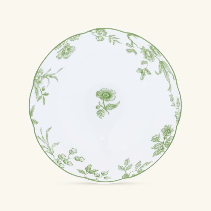 bernardaud albertine cereal bowl green 16cm