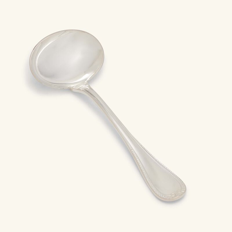 مغرفة مالميزون للصلصات باللون الفضي large