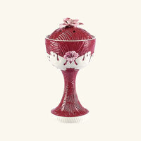 villari acapulco incense burner maroon