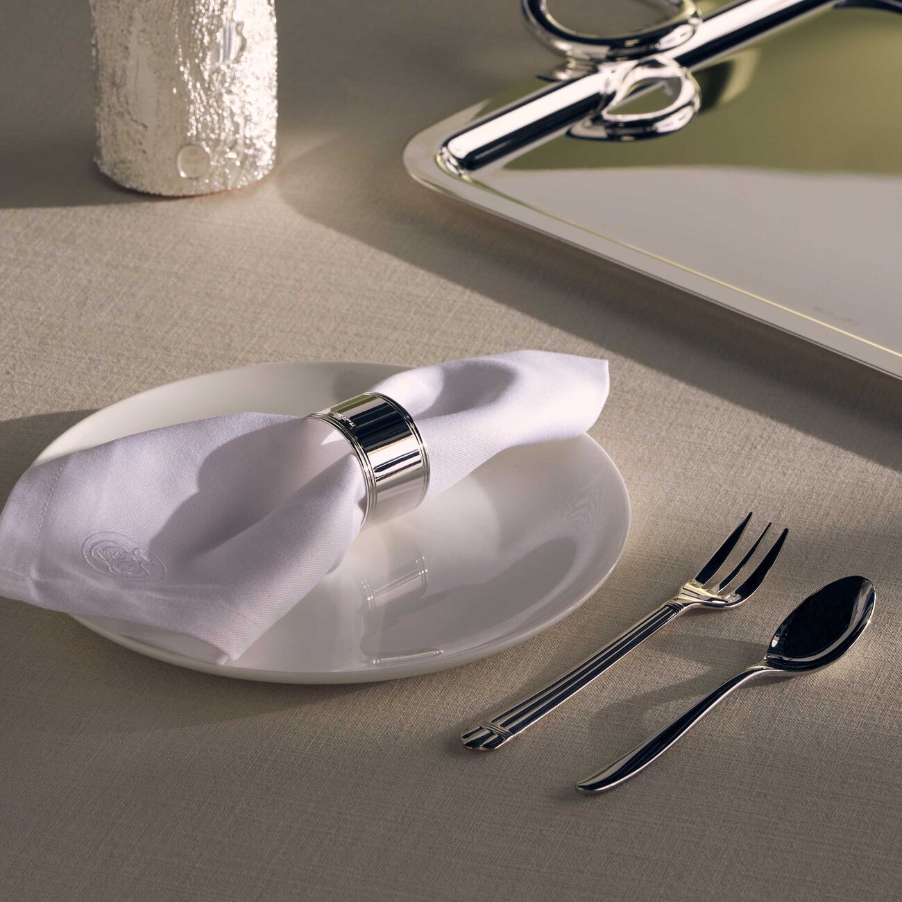 christofle cluny napkin ring silver
