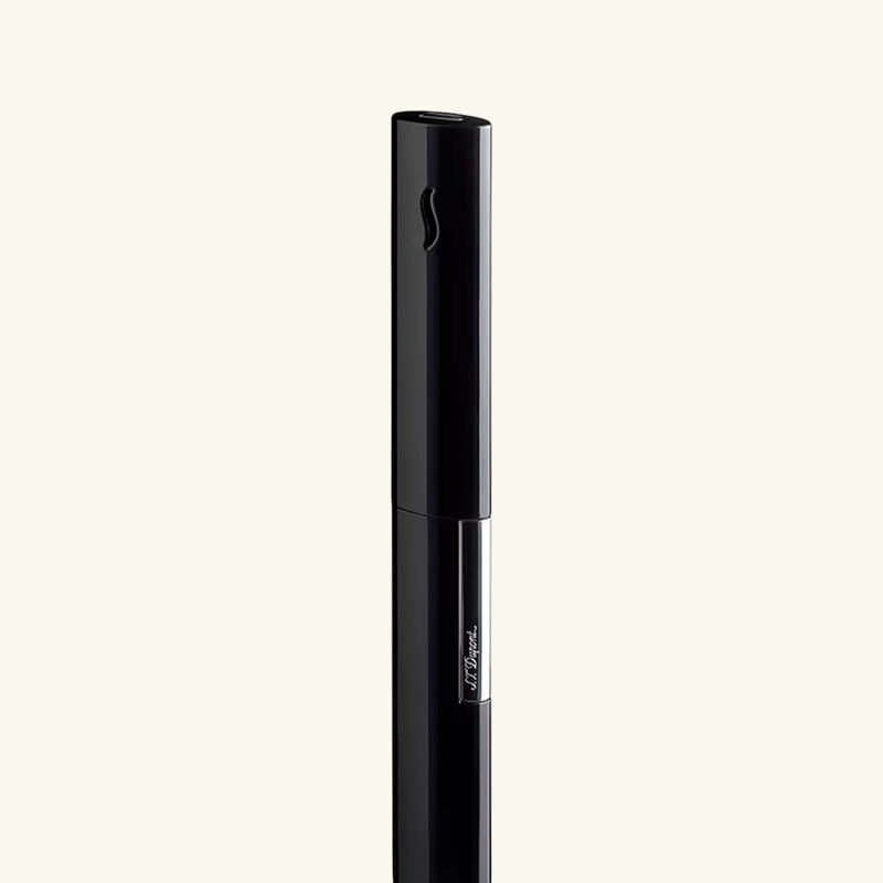 اس تي دوبون the wand black candle lighter