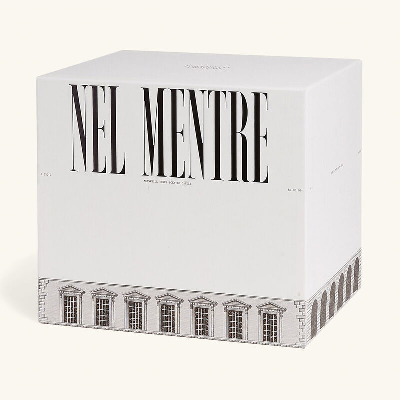 fornasetti architettura triptych candle