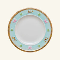 فيلاري طبق الخبز باترفلاي دائري أزرق 17 سم