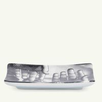 fornasetti tema e variazioni no 154 ashtray rectangular grey
