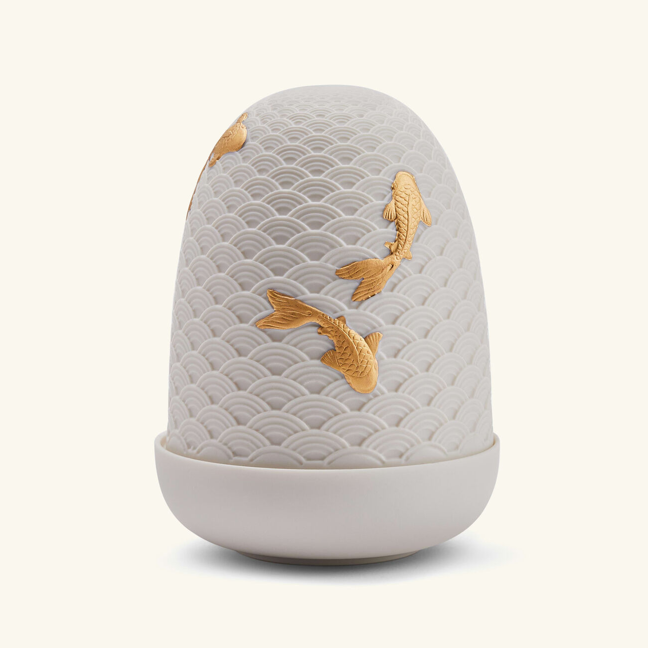 lladro koi lamp