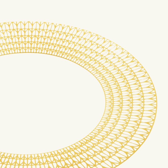 Malmaison Riviera Underplate Round Yellow 31 cm christofle malmaison riviera underplate round yellow 31 cm