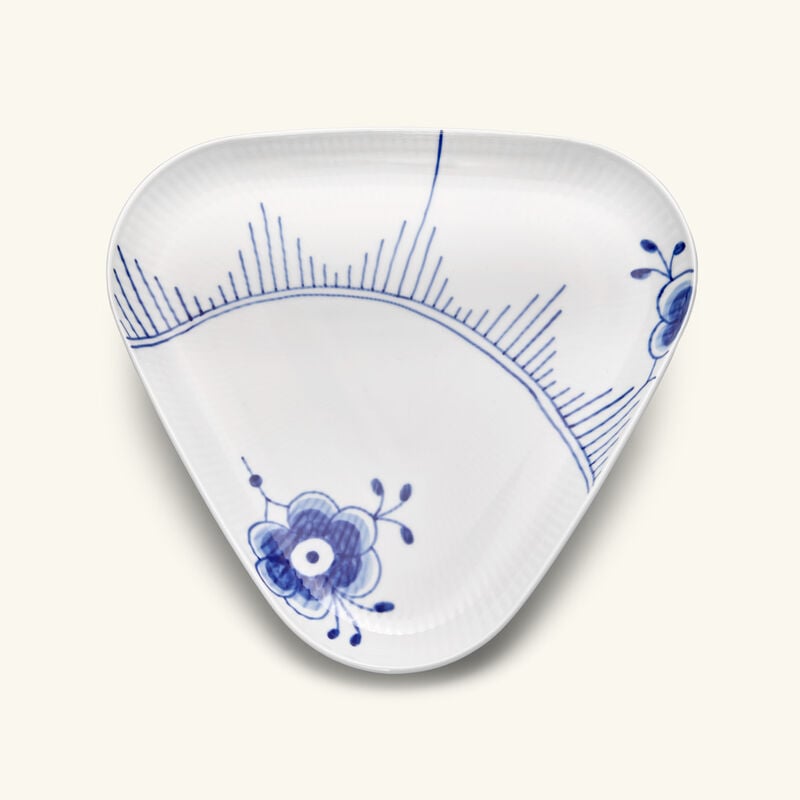 royal copenhagen blue fluted mega serving plates set of 4