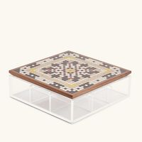 aya the art of living masjid al nabawi tea box brown