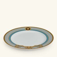 versace prestige gala le bleu salad plate round blue 22cm