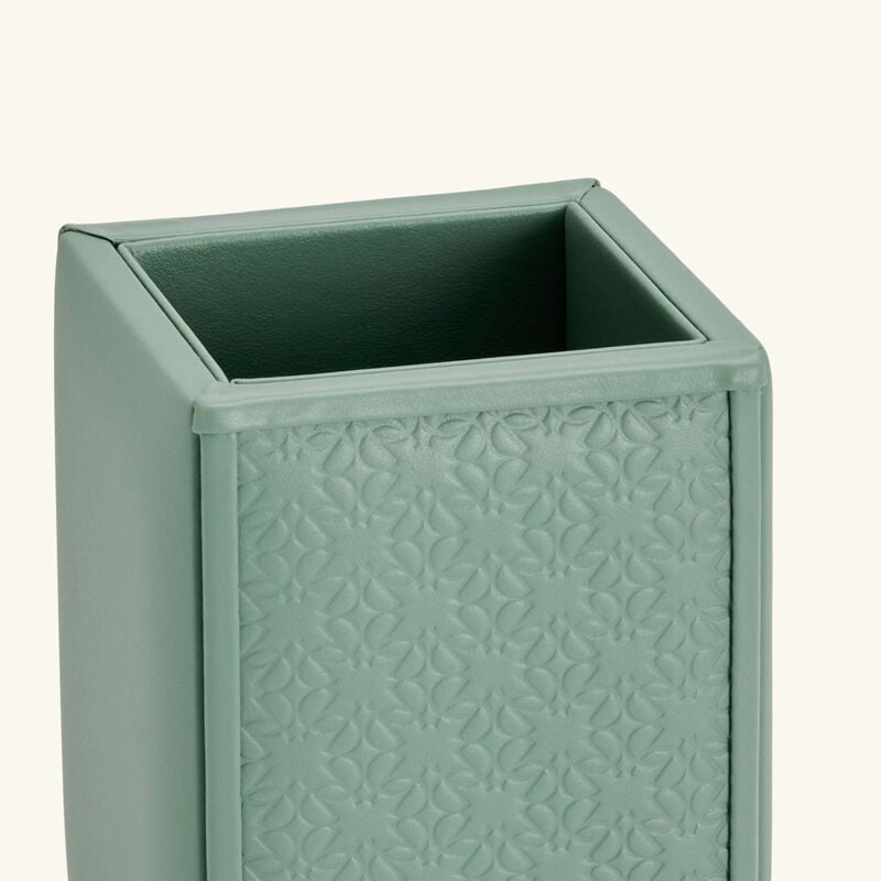 giobagnara elie saab monogram pen holder agata green