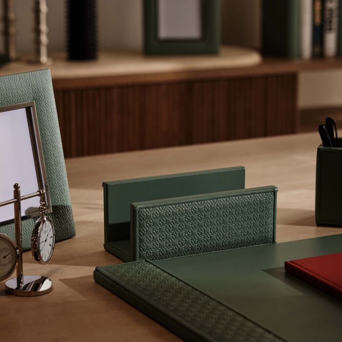 giobagnara elie saab monogram envelope holder agata green