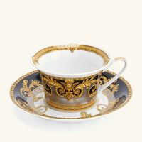 versace prestige gala tea set black