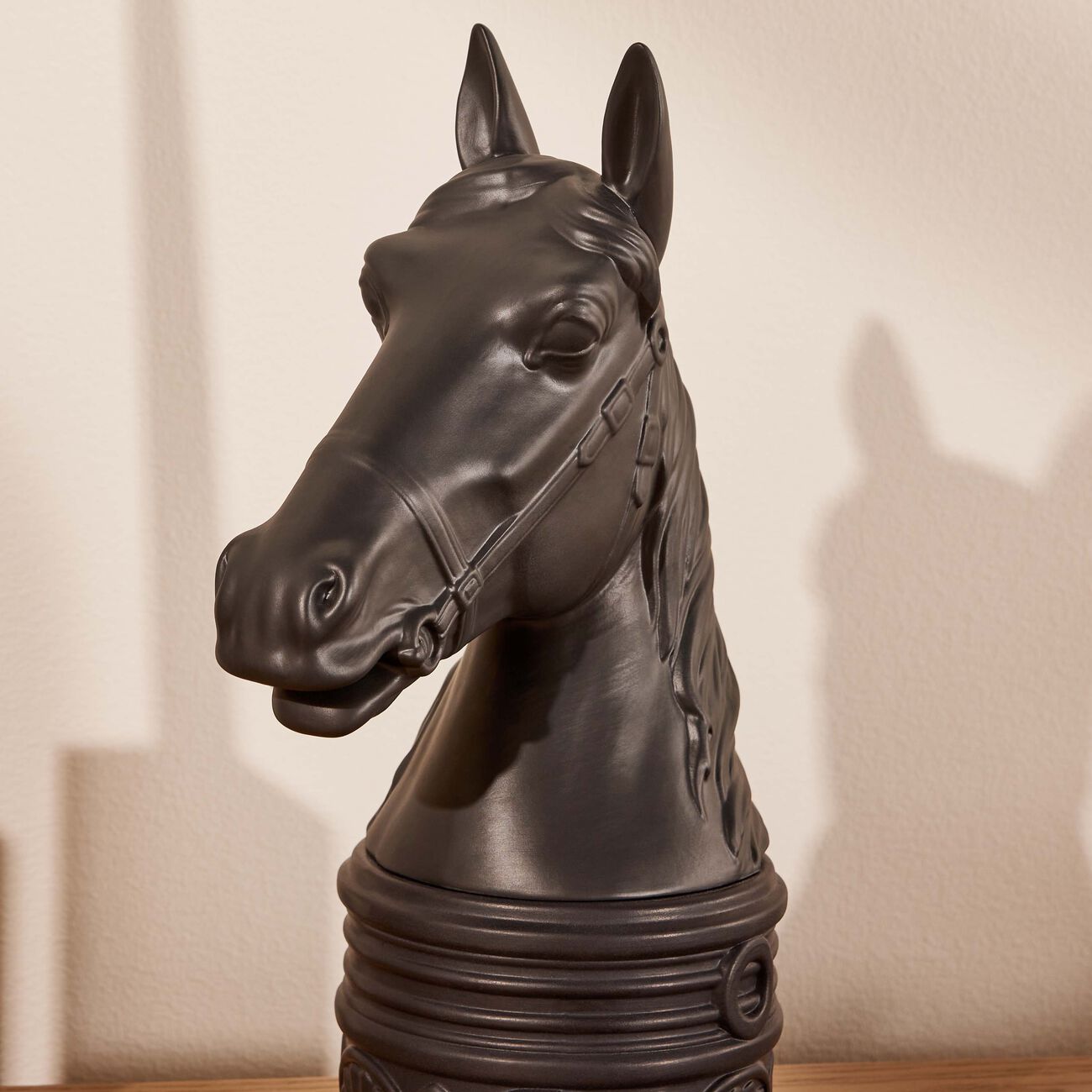l objet horse bookend black