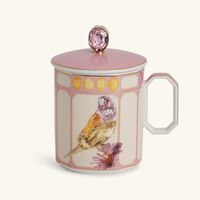 rosenthal idyllia mug with lid finch pink