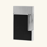 Ligne 2 Micro Diamond Lighter Black st dupont ligne 2 micro diamond lighter black