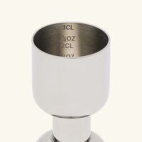 oh de christofle jigger silver