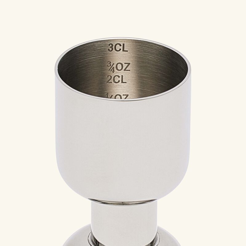 oh de christofle jigger silver