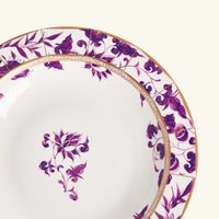bernardaud prunus dinner plate round purple 29cm