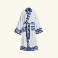 dolce gabbana casa blu mediterraneo placemat and napkin set blue