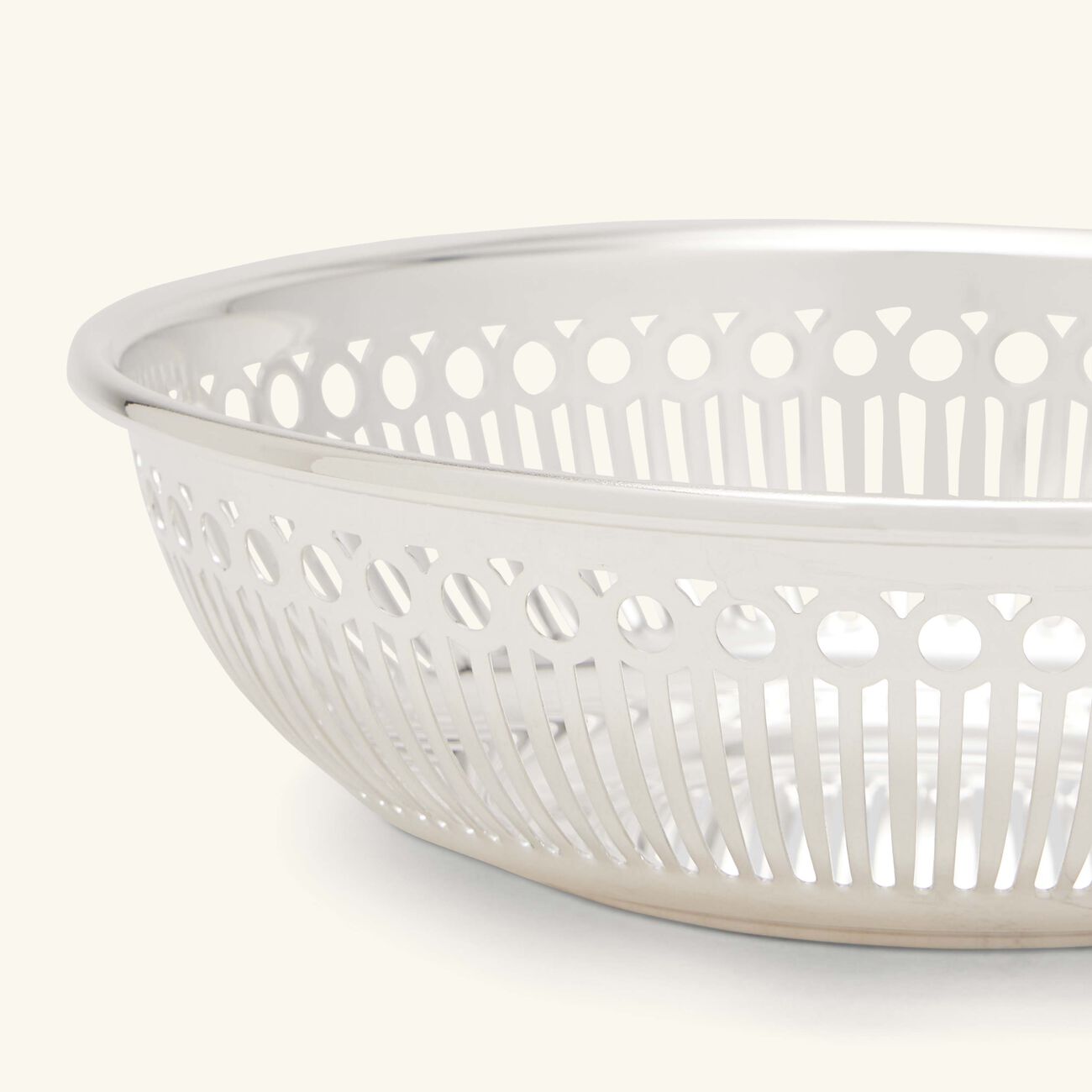 christofle albi bread basket silver plated 17cm