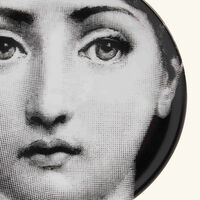 fornasetti tema e variazioni no 1 viso coaster grey