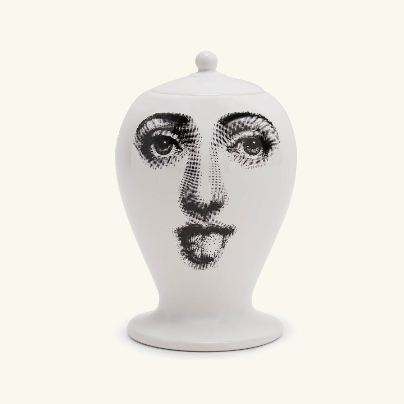 fornasetti antipatico vase mini white