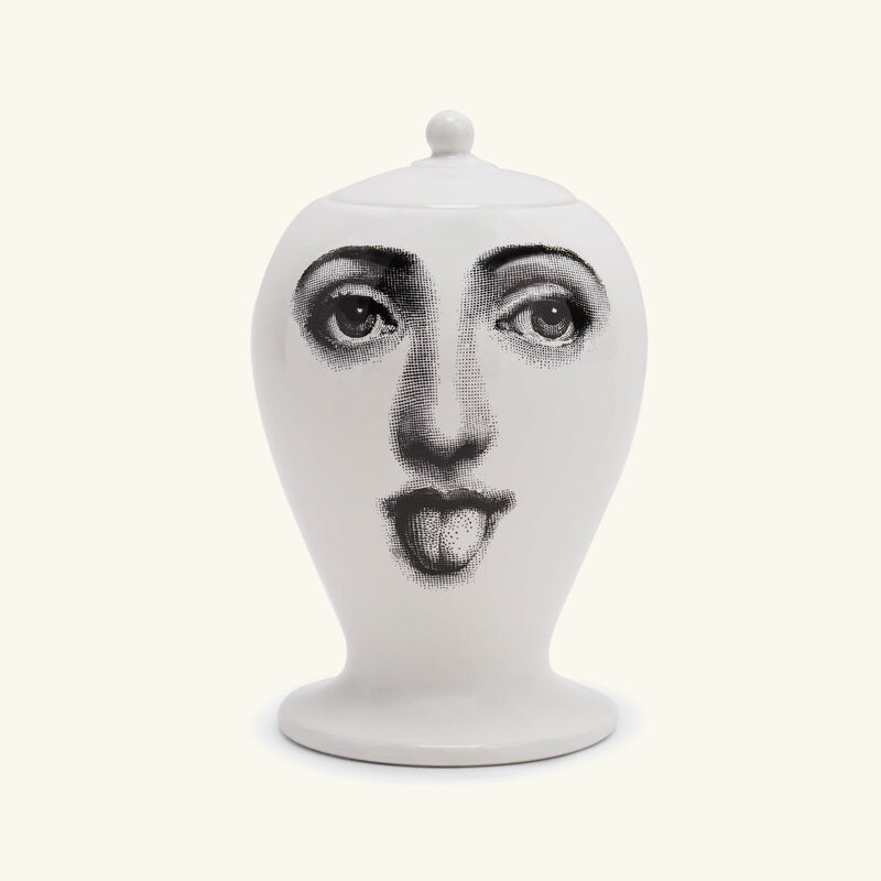 fornasetti antipatico vase mini white